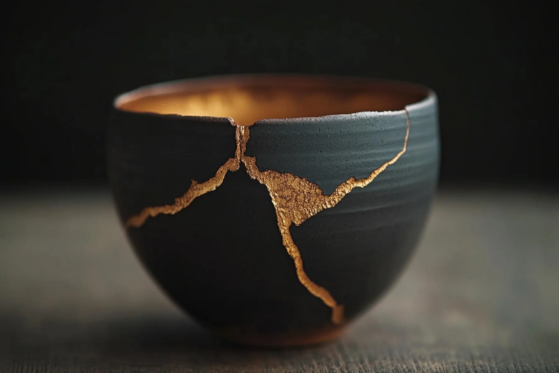 Kintsugi: dlaczego w Japonii naprawia się ceramikę złotem