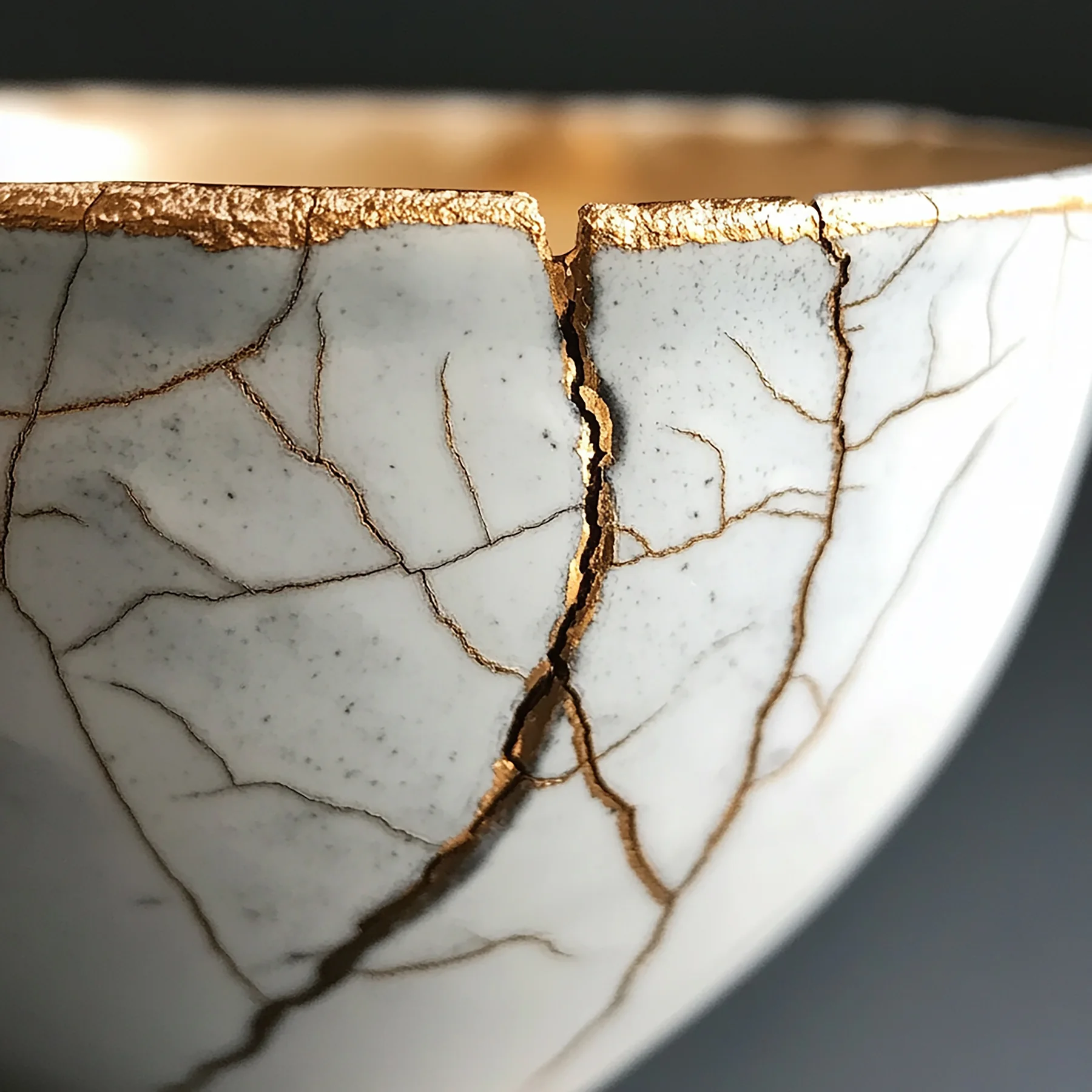 Kintsugi: dlaczego w Japonii naprawia się ceramikę złotem