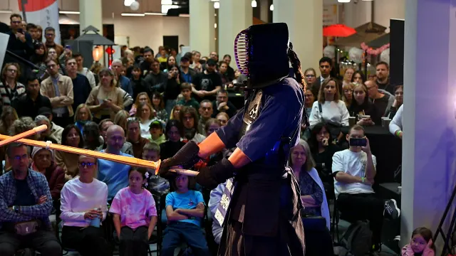 Walka kendo na scenie