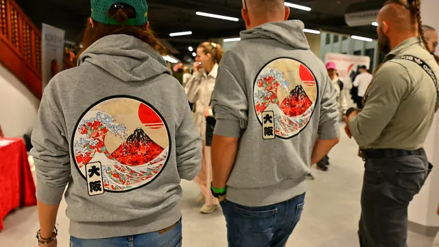 Bluzy z falą Hokusaia